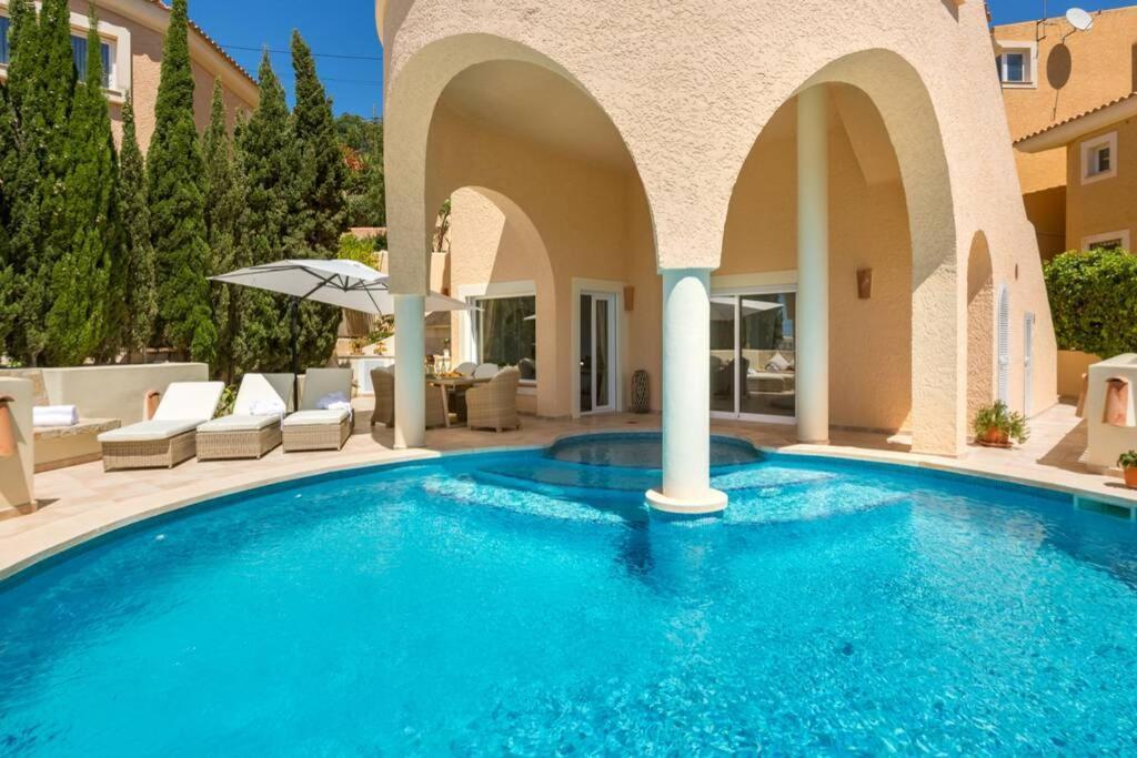 Meerblick Villa "Buena Vista" In Santa Ponsa, Mallorca Екстер'єр фото