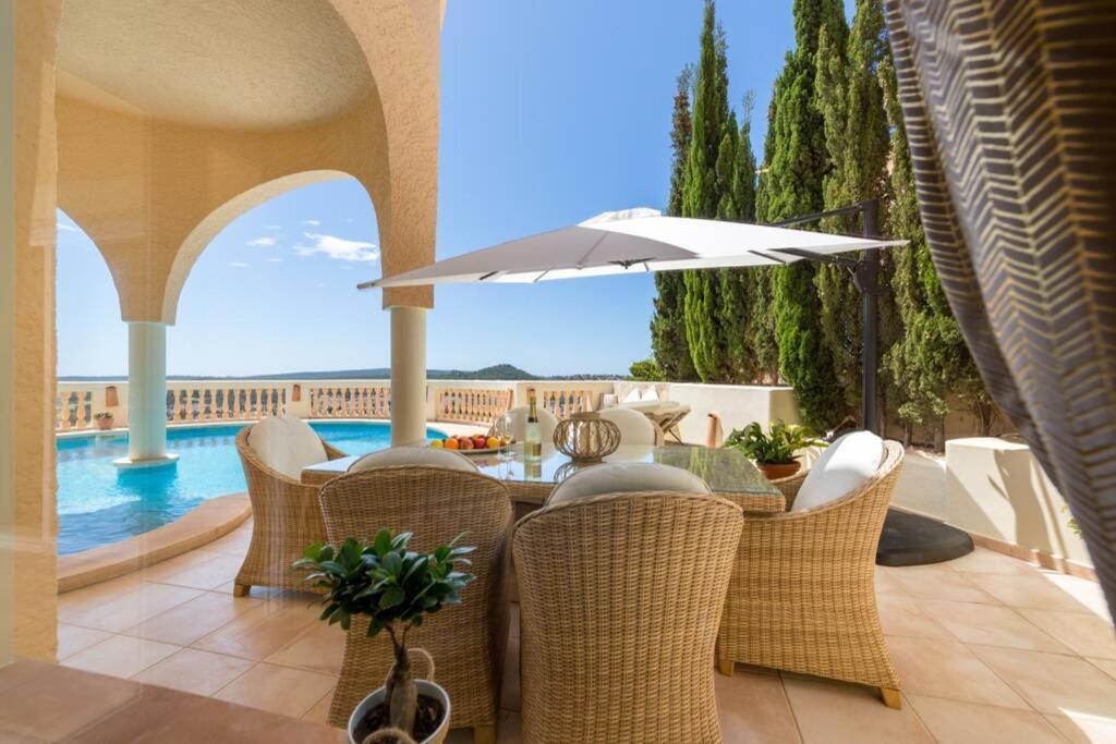 Meerblick Villa "Buena Vista" In Santa Ponsa, Mallorca Екстер'єр фото